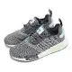 adidas 休閒鞋 NMD_R1 W 女鞋 灰 白 藍 緩震 Boost 經典 運動鞋 愛迪達 GW9472