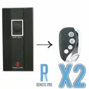 2 x B&D MPC3/MPC4/TX315 Compatible Garage/Gate Remote Cloner BND - FREE Battery!