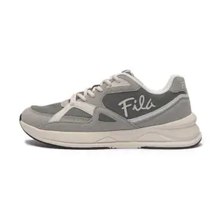 FILA 休閒鞋 EDITION 灰色 復古 麂皮 運動鞋 男 1J905X441