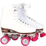 Women's Classic Roller Skates - Premium White Quad Rink Skates