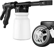 Foam Spray Car Wash, Foam Cannon for Hose | Cleaning Sprayer - 1L Pressurized Soap Hand Soap Car Wash Foam Cannon Sticks to