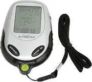 Electronic Dial Altimeter Compass Barometer Weather Forecast Clock Calendar Multifunctional Digital LCD with Backlight