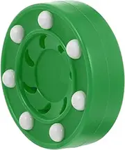NAMOARLY 1pc Roller Skating Green Accessories Street Hockey air Hockey Pucks Hockey Training Accessories Hockey Stuff pro Commander Puck pp Training Puck Professional Hockey Balls Adjust