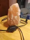Salt Lamp Himalayan Pink Salt Lamp, Approximately 7in 6 Lbs Dimmer Switch