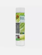 Duck Plastic Sheeting Roll Clear Drop Cloth Tape Heavy Duty Protector Sheet Cove