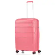 American Tourister Light Max 69 cm Expandable Spinner Suitcase - Pink Blush