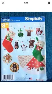 W0168 Simplicity Pattern , New, Uncut