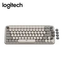 在飛比找誠品線上優惠-logitech羅技POP Keys無線鍵盤/ 迷霧灰
