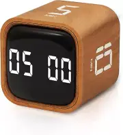 Cube Pomodoro Timer,5/10/30/60 Minutes and Custom Countdown,Productivity Timer,P