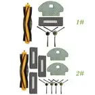 High Efficiency Dust Filtration with Main Brush Filter Side Brush Mop Cloth