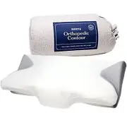 SUTERA - Contour Memory Foam Pillow for Sleeping Orthopedic Cervical Support