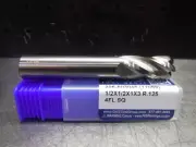 GWS Tool Group 1/2" Carbide Endmill 4 Flute 1/2x1/2x1x3 R.125 (LOC3119A)