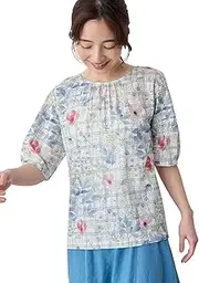 [PETIT HONFLEUR] 521096 Women's Liberty Print Pullover