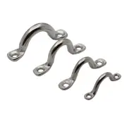 Stainless Steel Bungee Deck Tie Down Pad Eye Straps for Kayak Deck