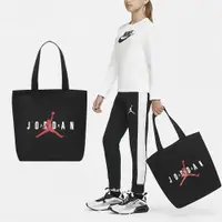 在飛比找ETMall東森購物網優惠-Nike 包包 Jordan Tote Bag 黑 紅 托特