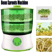 Automatic Household 2 Layer Bean Sprouts Machine Bean Sprouter Seeds Growining