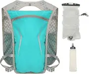 Running Hydration Pack - Hydration Pack Backpack Running Vest | Waterproof Storage Bag, Bottle Holder for Hiking, Camping, Travel, Cycling, Climbing
