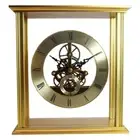 Round Gear Wall Clock Gold Perspective Digital Wall Clock 160mm Diameter