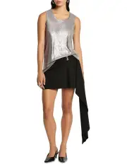[Sass & Bide] Radar Tank Top in Silver