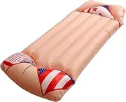 Abaodam 1pc Inflatable Swim Bed Bikini Style Floating Cushion for Summer Fun Lightweight Portable Swimming Mat for Relaxation at Pool Beach Lake