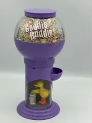 Vintage 1993 Applause SESAME STREET Goodie Buddie Treat Dispenser Purple NEW
