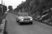 Gunter Gries Harald Wurfel Wartburg Knight Motor Racing 1972 Rally Car Photo
