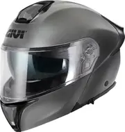 Givi X.50 Fiber Solid, flip up helmet , color: Matt-Dark Grey , size: M (58)
