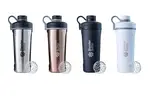 【滿2件再95折】【毒】BLENDER BOTTLE 不鏽鋼款 RADIAN STAINLESS STEEL 防漏搖搖杯 運動健身水壺 四色