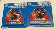 2 Paw Patrol Flashing Cake Topper Multi Color NIP Lot Skye Chase Marshall