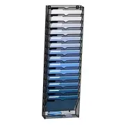 Wall File Holder6 Tier Hanging Wall File Organizer, for Papers Mails Folders 1