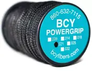 Black Powergrip Archery Bow String Serving .018