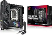 ASUS ROG Strix B760-I Gaming WiFi Intel® B760(13th and 12th Gen)LGA 1700 mini-ITX motherboard,8 + 1 power stages,DDR5 up to 7600 MT/s, PCIe 5.0,2xM.2 slots,WiFi 6E,USB 3.2 Gen 2x2 Type-C,Aura Sync RGB