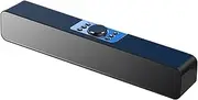 Bluetooth Speaker Stereo Soundbar Speaker Wireless Alarm Clock Soundbar Portable (Color : B)