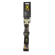 Browning Collar Realtree Max-7 Dog M 14-20" Dark Camo New LOGO Reflective Stitch