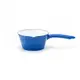 RABBIT BRAND 琺瑯牛奶鍋 藍色 400ml (直徑14cm)
