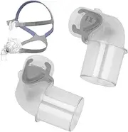 2Pack Replacement Elbow Connector for Mirage FX, Replacement Elbow Connector Assembly Accessory Fit for Mirage FX Nasal