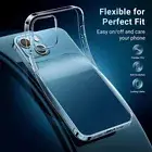 TPU Case For iPhone 16 15 Pro Max 14 13 12 11 Flower MagSafe Shockproof Cover
