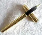Perfect Gold Parker Sonnet Rollerball Pens Fine Nib Black Ink Refill No Box