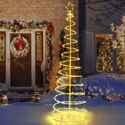 Costway1.83M Spiral Christmas Tree with 135 LED Lights & APP Control
