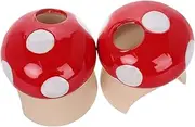 Totority 2pcs Ceramic Pet Nest for Hamsters Durable Hideout with Easy Design for Hamsters and Pets Portable and Comfortable Home for
