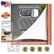 Custom White Right Triangle Sun Shade Sail - 95% UV Block, 200 GSM Heavy Duty