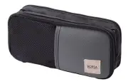 Elecom BMA-GP10BK Gadget Pouch Storage Pouch Bag-in-Bag 3 Pockets Stretchy
