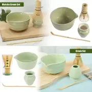 4Pcs Matcha Whisk Set Elegant Matcha Tea Set Matcha Making Kit with Matcha kiifJ