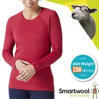 在飛比找蝦皮商城優惠-【SmartWool】女 Mid 250 美麗諾羊毛保暖圓領