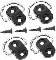Gogogmee 2 Sets Heavy Duty Tie Down Hooks Cargo Net Anchors for Truck Bed Durable Construction Secure Your Cargo Prevent Shifting for Travel and Trunk Modifications