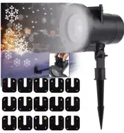 LED Night Light Projector Party Moving Landscape Laser Projection Outdoor Indoor