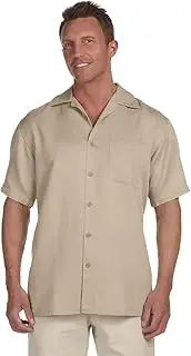 [Harriton] Men's Bahama Cord Camp Shirt