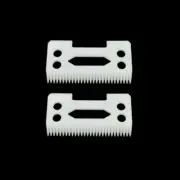 For Wahl Magic Clip 2 Hole Clipper Ceramic Cutter Blade Replacement Blades 2 pcs