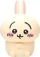 Punks 393-PXXP046 Chiikawa Room Light, Rechargeable, Toning/Dimming, Soft Silicone Material, Nursing Light, Rabbit