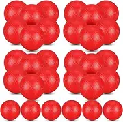 Jerify 40 Pack 8.5 inch Playground Balls Bulk Colorful Inflatable Bouncy Dodgeball Handball Kickball for Kids Adults Ball Games, Gym, Camps, Picnic,Beach, School,Indoor and Outdoor Games